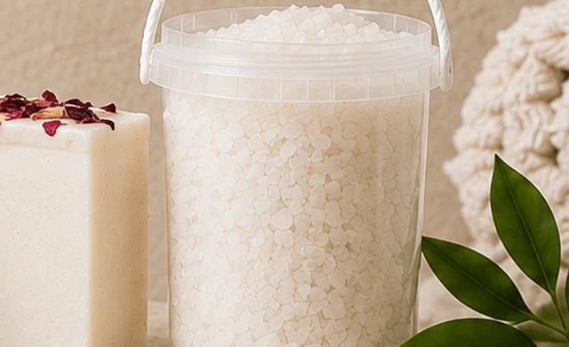 Clear tub of bath salt